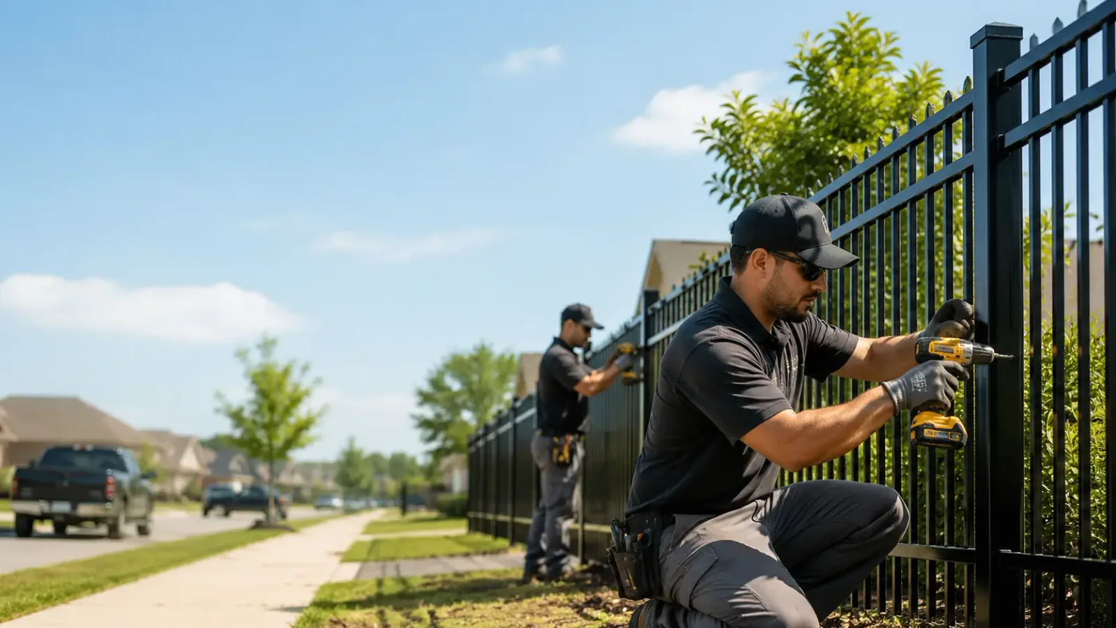 Metal Fence Installation in Rocky Mount, VA